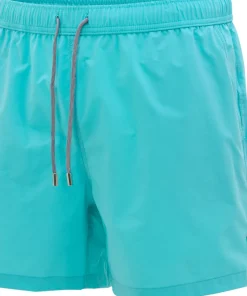 Tulum Full Elastic Waistband Swim Short with Compression Liner - Men's