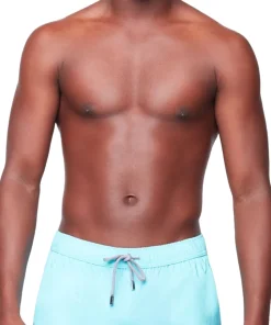 Tulum Full Elastic Waistband Swim Short with Compression Liner - Men's