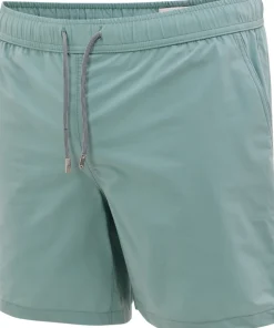 Tulum Full Elastic Waistband Swim Short with Compression Liner - Men's