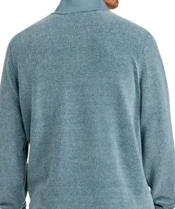 Tumbled Sherpa Quarter-Zip Pullover - Men's