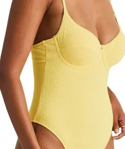 Underwire Open Back Cami One-Piece Swimsuit - Women's