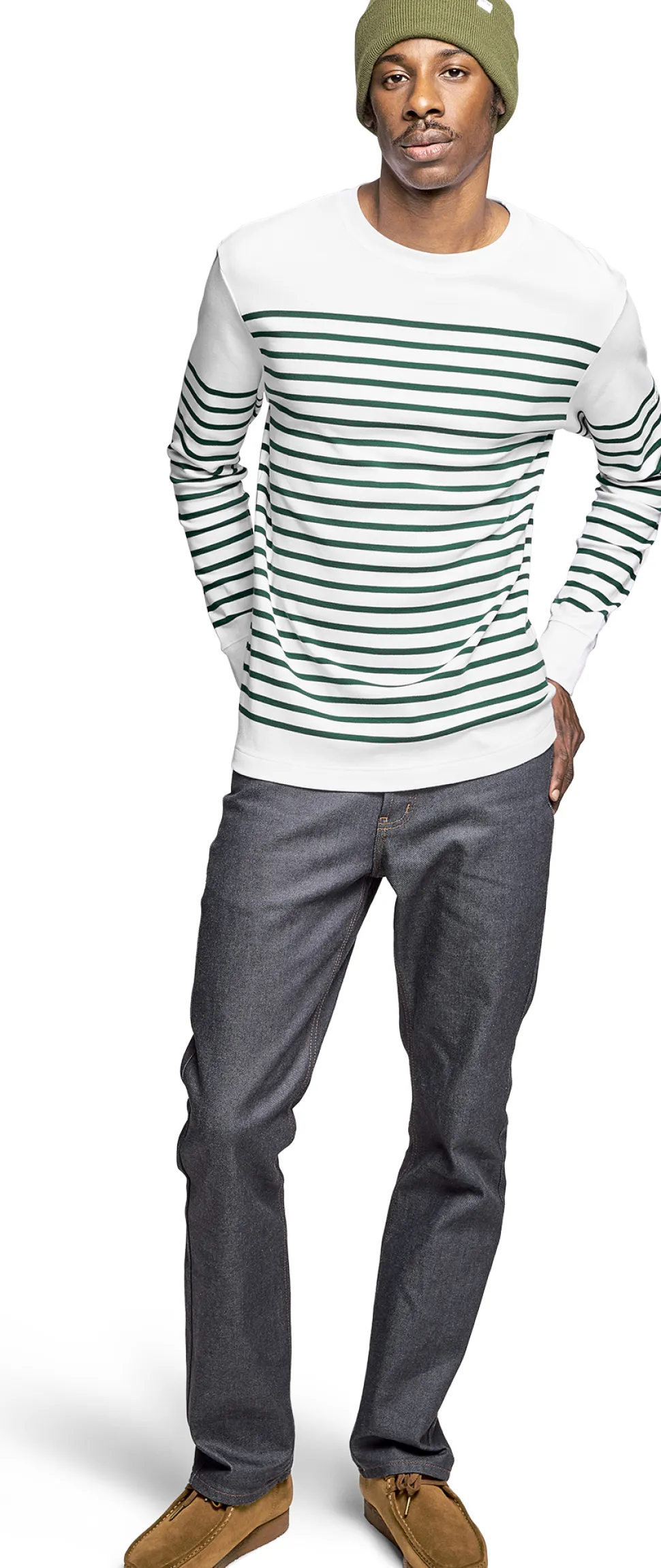 Vallier x Armor Lux Quimper Breton Striped Shirt - Men's