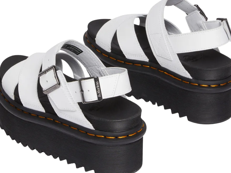 Voss II Athena Leather Strap Platform Sandals - Women's