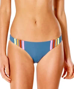 Wave Shapers Stripe Good Bikini Bottom - Women's