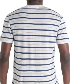 Wave Short Sleeve Wave Stripe Tee - Men's