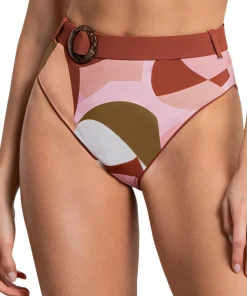Whitney Moccachino High Rise/High Leg Bikini Bottom - Women's