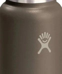 Wide Mouth Water Bottle with Flex Straw Cap 945ml