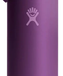 Wide Mouth Water Bottle with Flex Straw Cap 710ml
