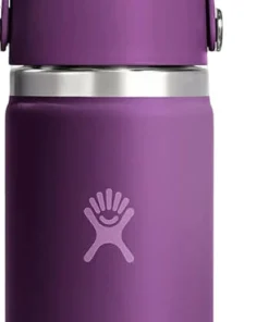 Wide Mouth Water Bottle with Flex Straw Cap 710ml