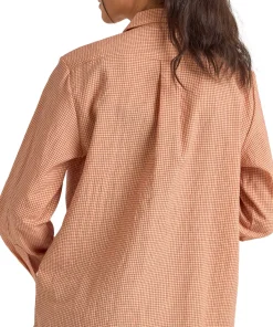 Winnie Check Oversized Shirt - Women's